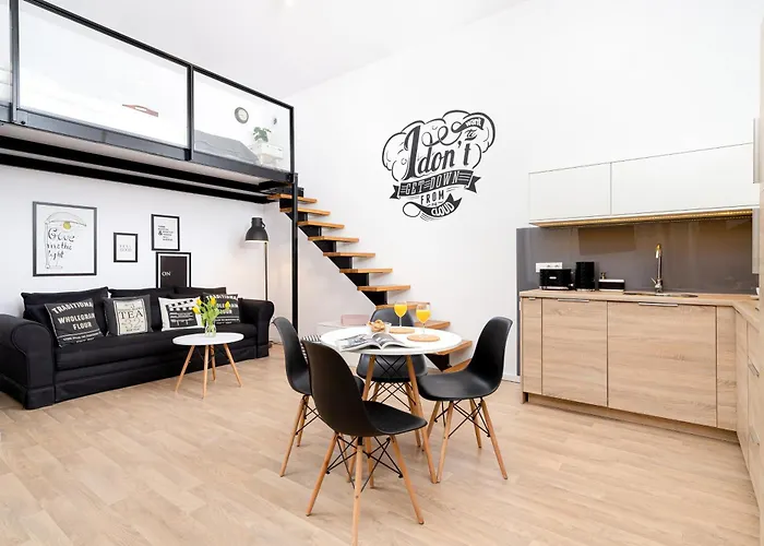 Dietla Studio With A Mezzanine In The Center Of Krakow By Noclegi Renters